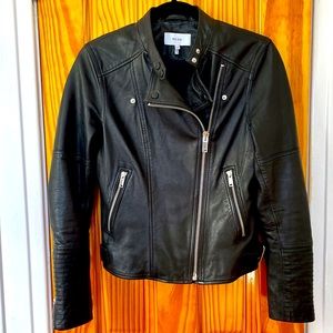 Reiss leather jacket